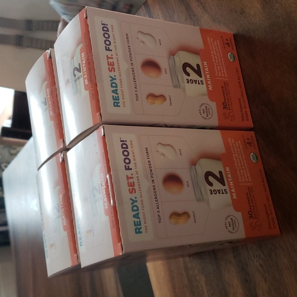 NIB Ready Set Food Stage 2 set of 4 - Picture 2 of 2